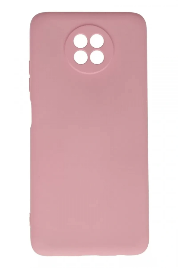 Xiaomi Redmi Note 9 5G Kılıf Nano içi Kadife Silikon - Pembe
