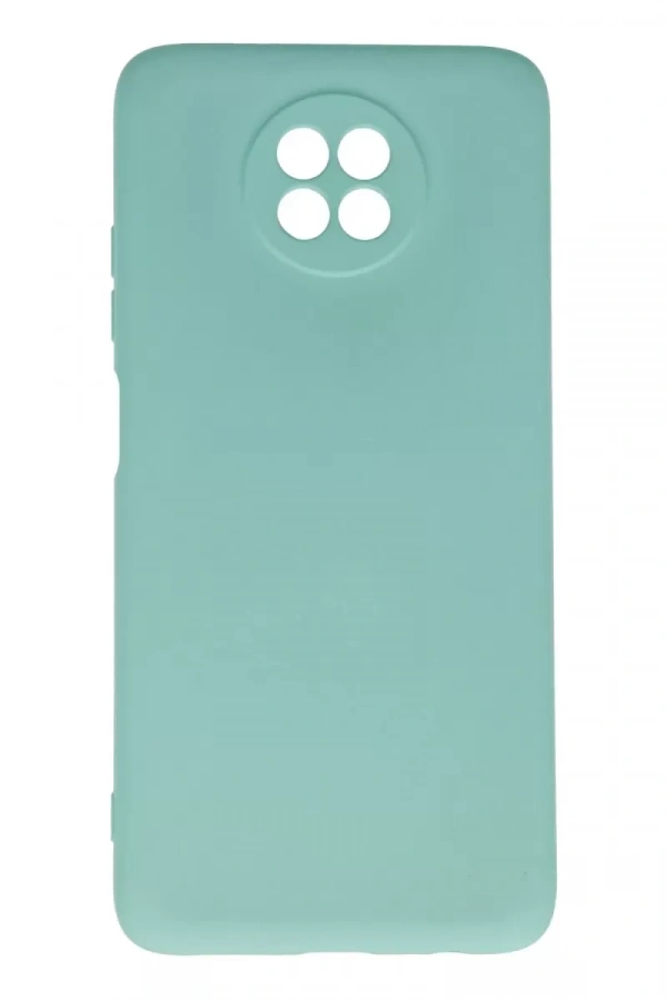Xiaomi Redmi Note 9 5G Kılıf Nano içi Kadife Silikon - Turkuaz