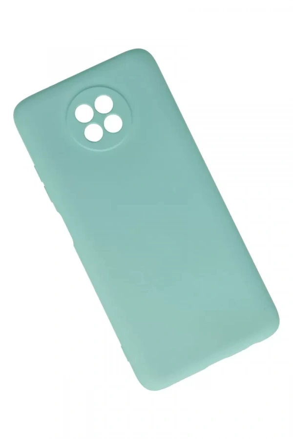 Xiaomi Redmi Note 9 5G Kılıf Nano içi Kadife Silikon - Turkuaz