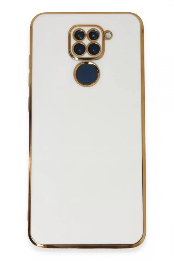 Xiaomi Redmi Note 9 Kılıf Volet Silikon - Beyaz