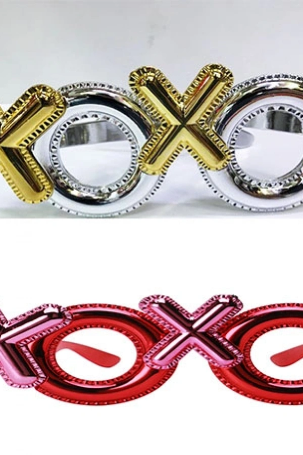 Xoxo Parti Gözlüğü 2 Renk 2 Adet