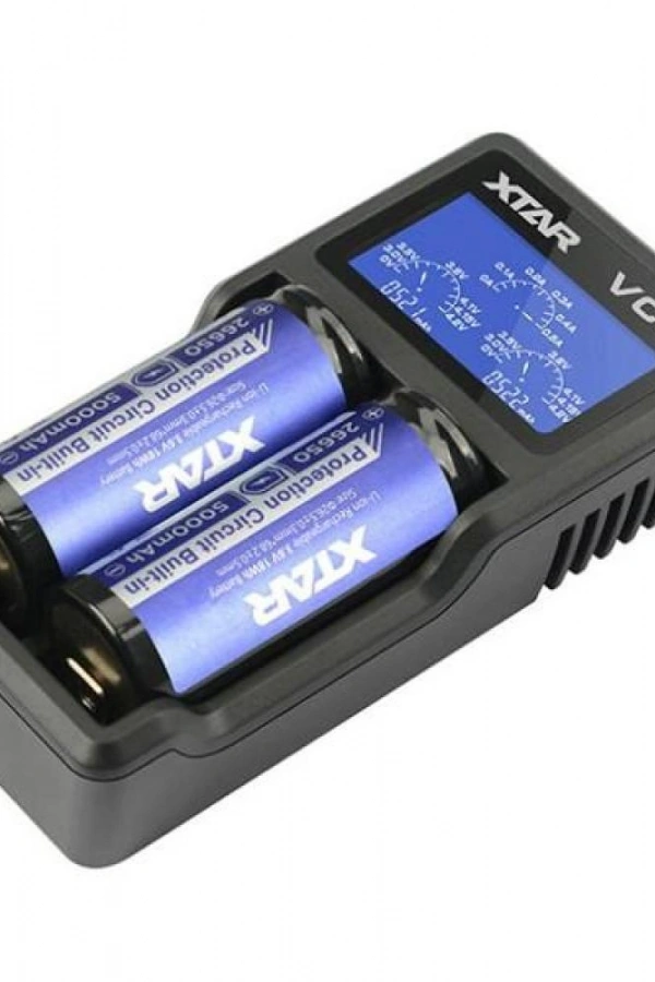 Xtar VC2 İkili Li-ion Pil Şarj Cihazı