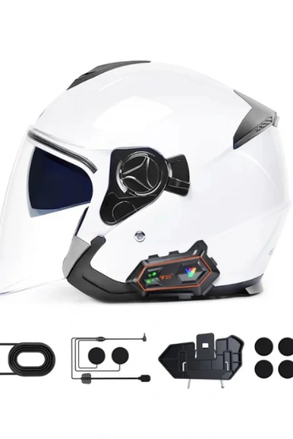 Y20 Max Kablosuz Motosiklet Kask Intercom