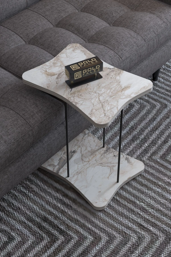 Yan Sehpa Tekerlekli Servis Sehpası HND Efes