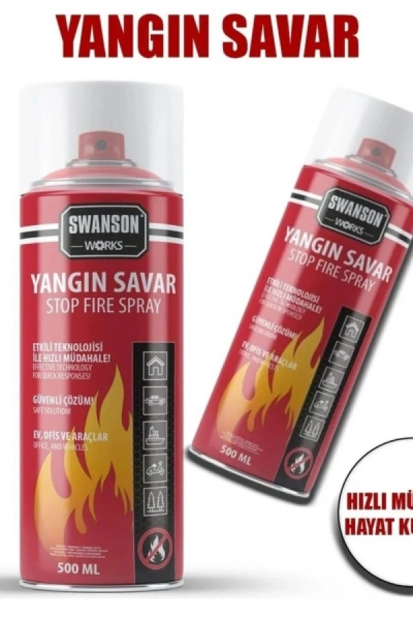 Yangın Savar Tüpü Sprey