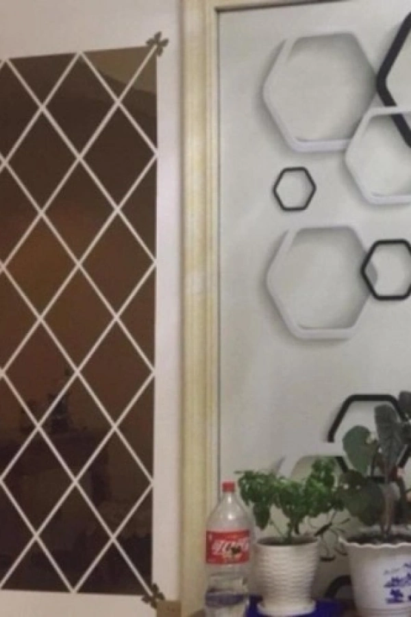 Yapışkanlı Akrilik Ayna 32 Parça