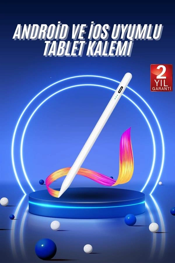 Yazı Çizim Kalemi İos Android Windows Uyumlu Tablet Telefon