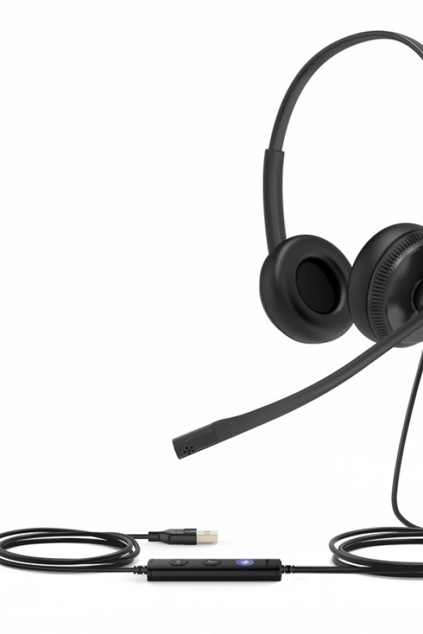 YEALINK UH34 TEAMS UYUMLU ÇİFT TARAFLI TAÇLI USB KULAKLIK
