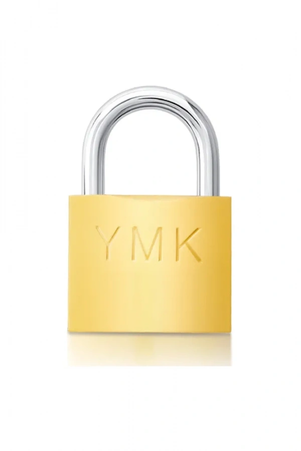YMK Eko Sarı Boyalı Kısa Kancalı Asma Kilit 38mm