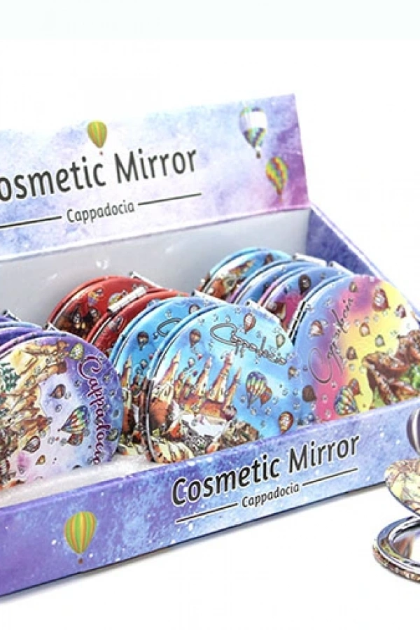 Yöresel El Aynası Yuvarlak Tasarımlı