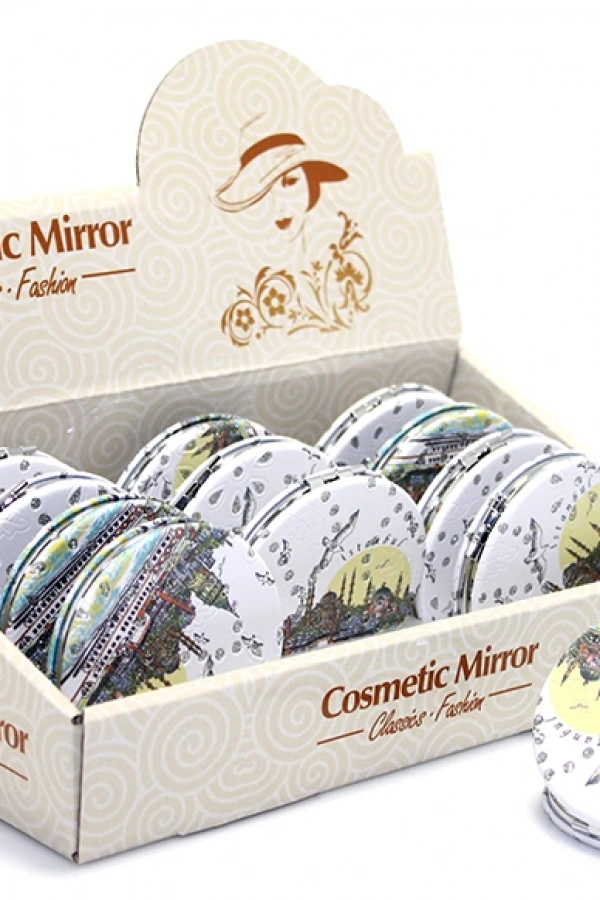 Yöresel Taşlı El Aynası Model 2