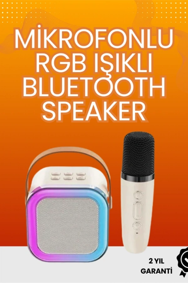 Yüksek Performanslı Kablosuz Karaoke Hoparlör