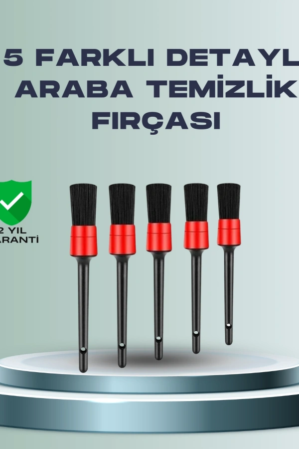 Yumuşak Kıllı Araç Bakım Fırça Takımı
