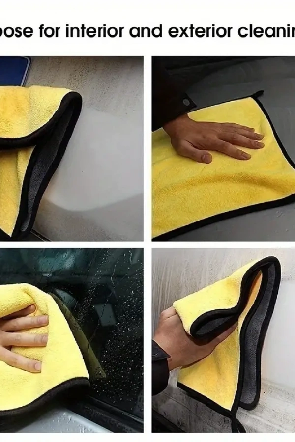 Yünlü Hassas Araba Yıkama Ve Temizlik Bezi