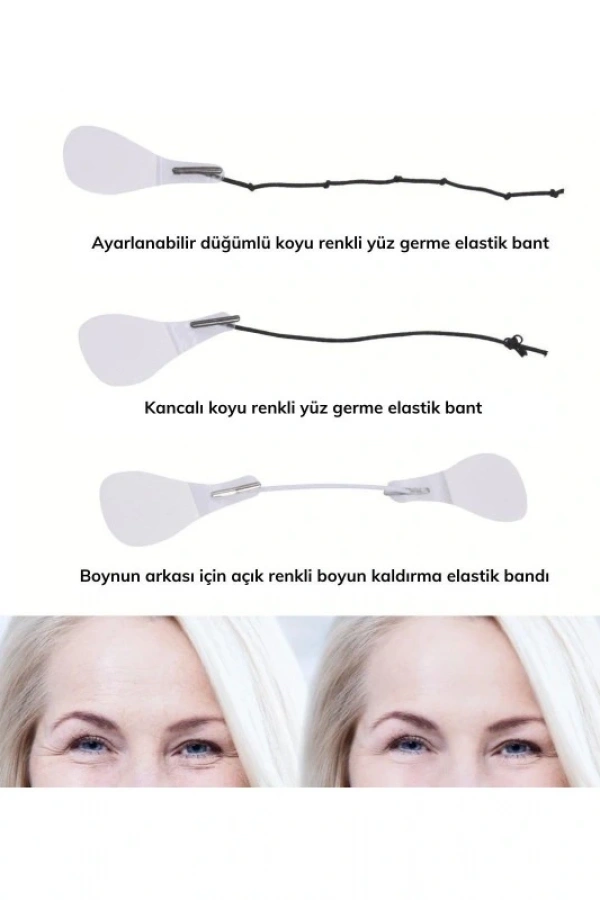 Yüz Yogası Gerdirme Bandı 40 Adet