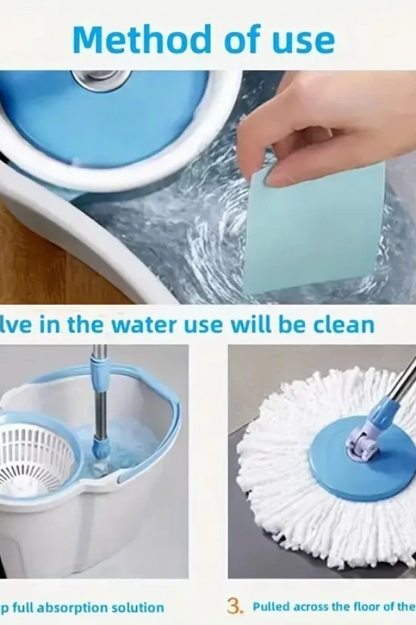 Zemin Temizleme Ve Parlatma Tableti 20 Adet