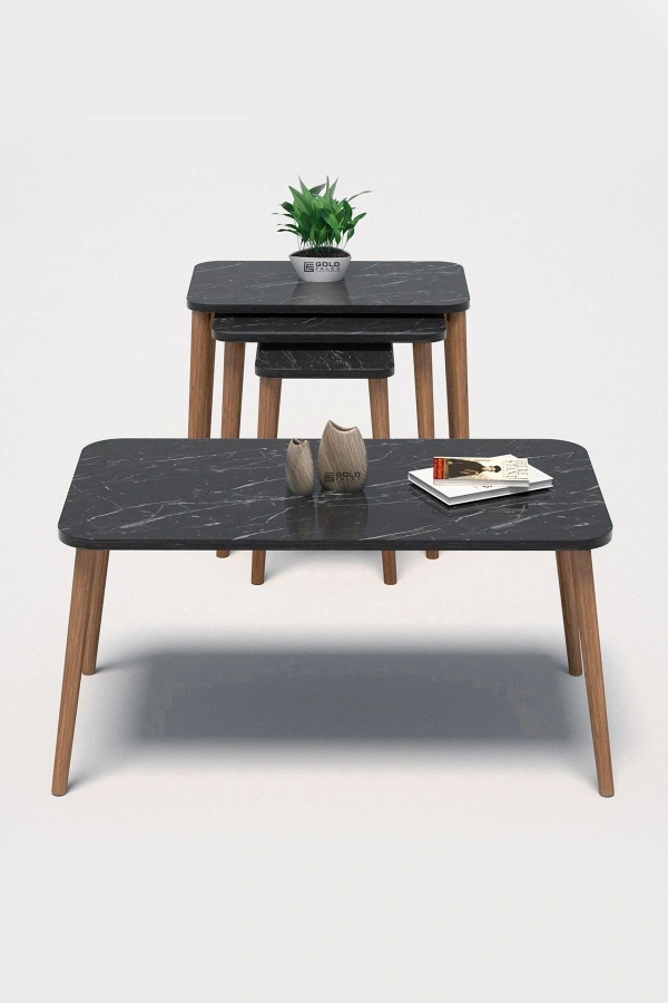 Zigon Sehpa Kr Ve Orta Sehpa Kr Torna Set Bendir