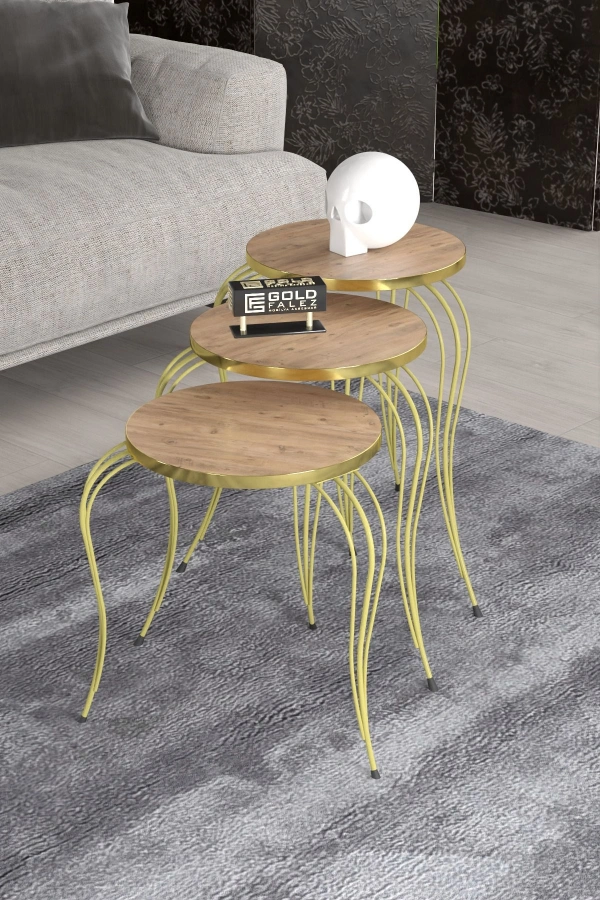 ZİGON SEHPA LÜKENS GOLD ATLANTİK ÇAM