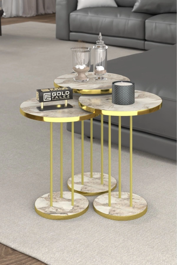 Zigon Sehpa Terra Gold Efes