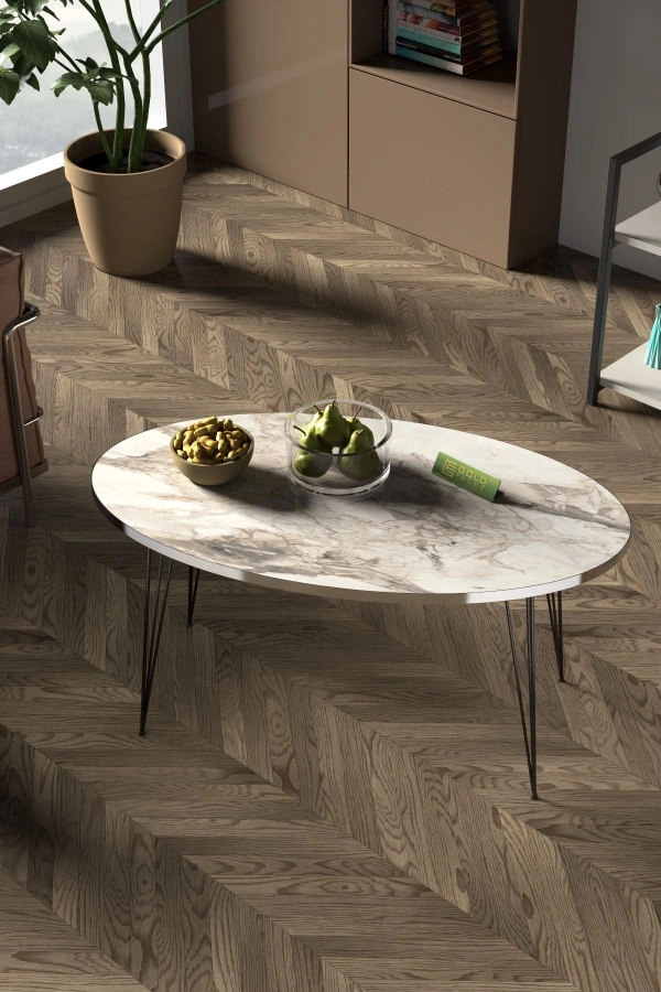 Zigon Sehpa Ve Orta Sehpa Elips Set Siyah Tel Ayak Gümüş Efes