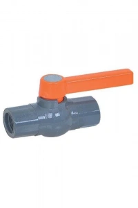 1/2 PVC Küresel Vana Pasolu