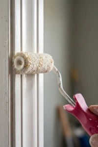 10 Cm Mini Boya Rulosu Seti 6 Adet Yedek Rulo Hediyeli Dar Alan Boyama Rulo Fırça