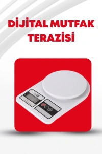10 Kg Kapasiteli LCD Ekranlı Dijital Mutfak Tartıs