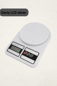 10 Kg Kapasiteli LCD Ekranlı Dijital Mutfak Tartıs