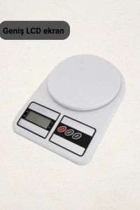 10 Kg Kapasiteli LCD Ekranlı Dijital Mutfak Tartıs