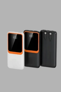 10000 mAh Taşınabilir Powerbank – Çift Çıkışlı Type-C ve Lightning Uyumlu