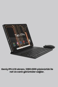 10.1 İnç Android Tablet Klavye ve Mouse Setli 5G Destekli
