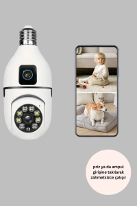 1080P WiFi Ampul Kamerası