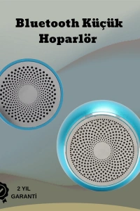 10W Güçlü Stereo Bluetooth Hoparlör – 360° Surround Ses Deneyimi