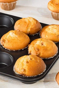 12 Bölmeli Metal Yapışmaz Muffin Kek Kalıbı