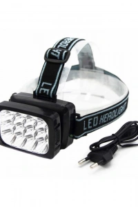 12 Ledli Güçlü Şarjlı Kafa Lambası WT-064
