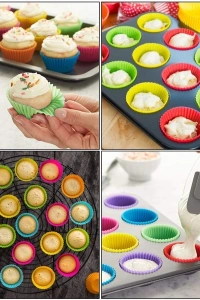 12li Silikon Muffin Kalıbı