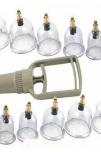 12 Parça Vakumlu Hacamat Kupa Çekme Seti