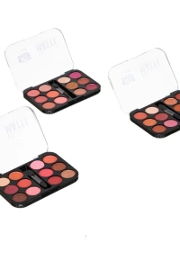 12 Renk Far Paleti - 3lü Set