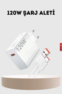 120W USB-C Şarj Adaptörü Süper Hızlı Şarj Güç Kaynağı Seti