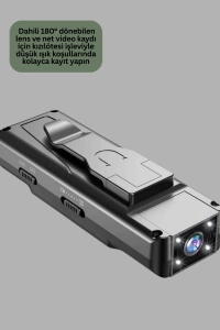 128GB Destekli Hareket Algılamalı Mini Kamera