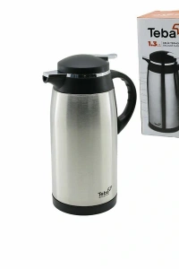 1.3 lt İçi Cam Dışı Çelik Termos