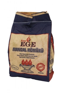 1.5 kg Mangal Kömürü - Çıra Hediyeli - Meşe Kömürü