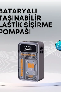 150 PSI Kablosuz Dijital Ekranlı Taşınabilir Araç Lastik Pompası