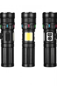 15.000 Lümen TG + COB LED Şarjlı El Feneri WT-703