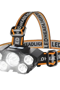 150W 5 LED Ultra Güçlü Kafa Lambası