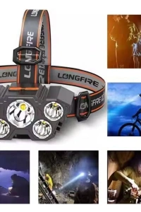 150W 5 LED Ultra Güçlü Kafa Lambası