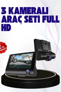 170° Geniş Açılı Araç Kamerası – 4.0” IPS Ekranlı Full HD DVR