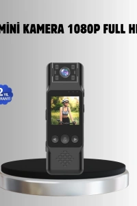 180° Döner Lensli Mini Kamera 1080P Full HD Hareket Algılama 1200mAh