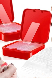 180 Parça Çift Taraflı Tekrar Kullanılabilir Yapışkan Bantlar