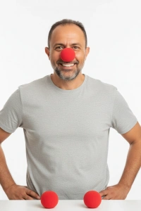 2 Adet Palyaço Burnu Sünger Palyaço Burnu